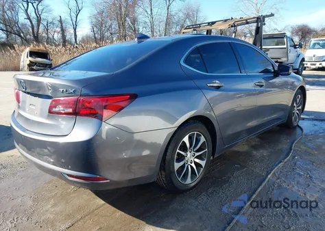 2017 Acura Tlx Technology Package из США, поврежденный, VIN 19UUB1F56HA007725